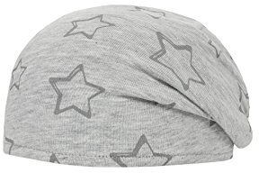 Döll Mädchen Bohomütze zum Wenden Jersey Mütze, Grau (Light Gray Melange 8100), 41