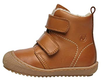 Naturino Stivaletti in Nappa Foderata, Cognac 21