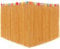 Xinlie Hawaii Tischröcke Hawaiianischer Tischrock Hibiscus Grass Tischrock Hawaiian Party Dekoration Kit Hawaii Luau Tischröcke für Hawaii Tiki Bar BBQ Tropischen Strand Dekoration (108.7×29.5in)