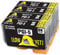 YELLOW YETI Ersatz für Canon PGI-5 Druckerpatronen kompatibel für Canon PIXMA iP4200 iP4300 iP4500 iP5200 iP5200R iP5300 MP500 MP600 MP600R MP610 MP800 MP800R MP810 MP830 MX850