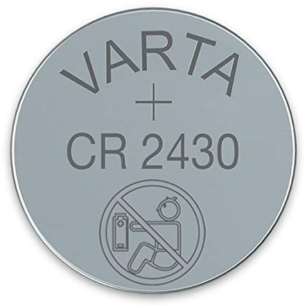 Varta Microbattery CR2430 Lithium Button Cell Battery Industrial Bulk 3V Pack of 10