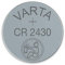 Varta Microbattery CR2430 Lithium Button Cell Battery Industrial Bulk 3V Pack of 10