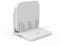 sciuU Soporte de Pared Universal, para TV Box/Switches de Red/Routers/Módems, Compatible con Apple TV, Sky Q Mini, etc.. Estante Mural, Instalación con Adhesivo 3M o Tornillos, Blanco
