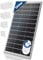 Panneau Solaire Monocristallin - Photovoltaïque, Silicium, 130 W, Câble avec Connecteur MC4, Batterie de 12 V - Module Solaire pour Camping-Car, Caravane, Bateau, Yacht, Jardin