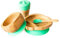 eco rascals 793591755823 Plato Infantil, Bambú, Verde