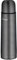 THERMOcafé by THERMOS TC BEVERAGE BOTTLE stone grey mat 0,50l, Thermosflasche mit Becher aus Edelstahl, 12h heiß & 24h kalt, Auslaufsicher, für Schule, Unterwegs & Büro