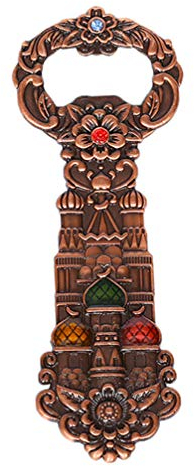 VOSAREA 1PC Vintage Corkscrew Metal Wine Opener Hand Tools can Punch Opener multitools Electric Wine Bottle Opener Household Bottle Opener Travel Beer Punch Hole Zinc Alloy