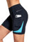 baleaf Radlerhose Damen Gepolstert 4D Fahrradhose Radhose Gepolstert Kurz Radunterhose Rennrad Hose Fahrrad Unterwäsche Radbekleidung Blau XXL