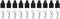 RiToEasysports 10 Stück RC Karosserie Clips Kompakte 3mm RC Karosserie Clips mit Befestigungshalterung für 1/18 RC Auto 1/24 SCX24 RC Auto(Schwarz)