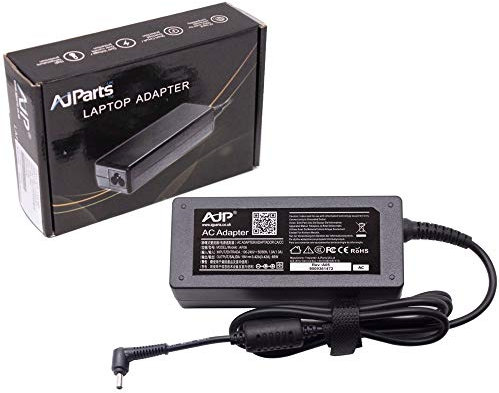 AJPARTS UK New Replacement For ASUS VIVOBOOK K513EA-QB52-CA, K513EA-QB72-CA, K513EQ Laptop Tablet Adapter 65W Charger Power Supply Unit With 4.0MM x 1.35MM Pin Size 19V 3.42A PSU Adaptor Power Cord