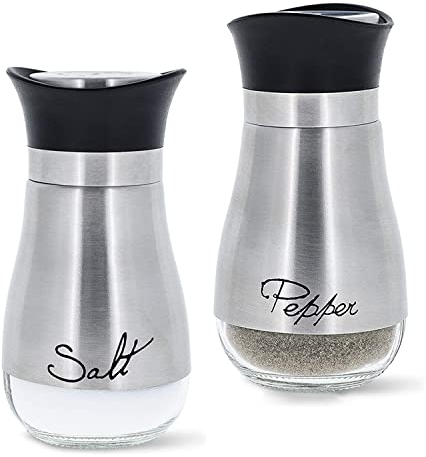 Juego de salero y pimentero