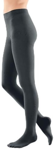 Bauerfeind VenoTrain look AT Kompressionsstrumpfhose CCL2 M normal anthrazit short