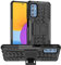 LIUZIHAN Coque pour Samsung Galaxy M14 5G. [Double Protection] 2 en 1 Cover avec Support AntichocAnti-Rayures Heavy Duty Flexible, Case pour Samsung Galaxy M14 5G Smartphone.(Noir)