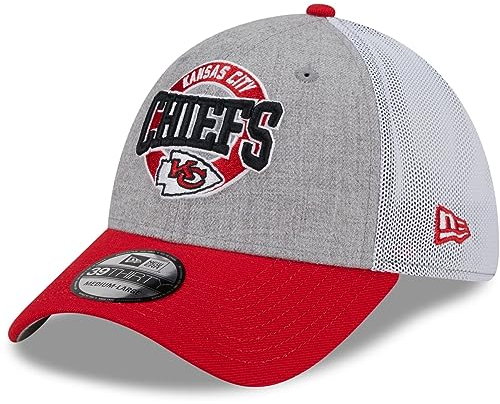 New Era 39Thirty Stretch Mesh Cap - Kansas City Chiefs - S/M