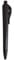 Detektierbarer Kugelschreiber, robust, einziehbare Mine mit Clip - detectable retractable pen (10 Stück, Schwarz)