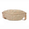FEYLIE Sac de poitrine en paille, sac de plage pour femme, sac banane décontracté, grand sac de ceinture, sac de voyage, sac pour téléphone, poches de hanche, kaki, As Pictures Shown