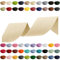 Gurtband 2m 5m 10m 50m, 50 Farben, Breite 10mm 15mm 20mm 25mm 30mm 40mm 50 mm Taschengurt Polypropylen Ideal für DIY-Projekte, Handarbeiten & Outdoor (031) Hellcreme, 25mm x 10m