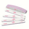 12 Pack Professional Nail Files 100/180 Grit Double Sided Emery Board Washable Half Moon Nail Files for Nail Shaping, Buffering, Manicure, Pet Grooming - Salon Quality