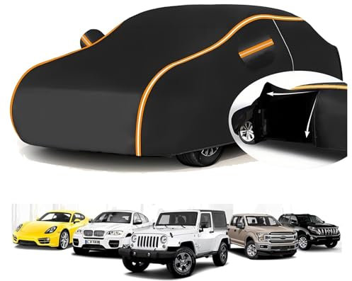 Autoabdeckung Vollgarage für Audi A4 B9 Avant 2020- (473,8 x 184,2 x 143,4cm),Oxford-Stoffmaterial,Regen- und schneefest,UV-beständig,laubabweisend,schmutzabweisend