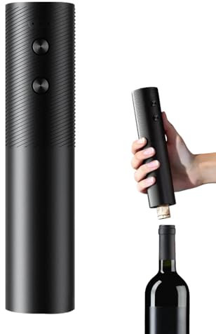 Kustimantu Ouvre-bouteille de vin électrique, ouvre-bouteille de vin automatique, tire-bouchon automatique pour décapsuleur, ouvre-bouteille de vin avec extraction de, tire-bouchon automatique