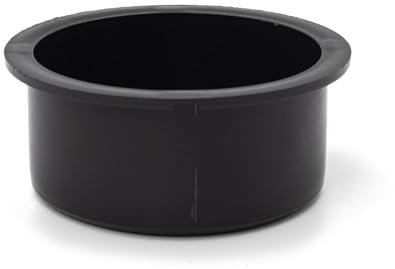 End Cap/Plug, Black Kayflow 110mm Soil & Waste Pipe Fitting