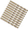 PATIKIL 8mm Drill Bit, Jobber Straight Shank M35 Cobalt 5% High-Speed Steel 135° Gold Finish for Stainless Steel Hard Metal - 10 Pack
