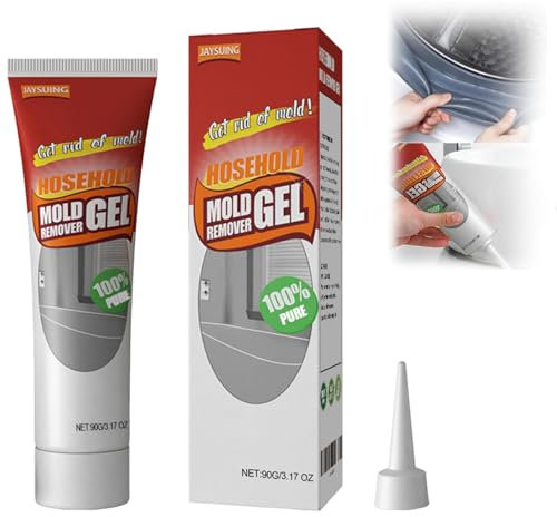 Nuroclean Mold Remover Gel, Nexa Mold Remover Gel, 1/2/3/4pcs Active Mold Stain Remover Gel Suitable for Bathroom and Kitchen Tile Gaps (1, Mold Remover)