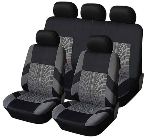 TDXWFBH 9 Stück Auto Sitzbezüge für Renault Arkana | Captur 2 | Clio 5 | Zoe 2020-2024 2025, Autositzbezüge Sitzschoner Schonbezüge Wasserdicht Innenraum Zubehör