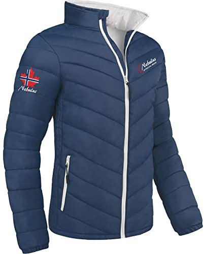 Nebulus Glossy Jacke Leman - Stehkragen, Jacke (Modell: P2239 - Herren, Navy; Größe: M) FBA