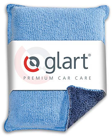 Glart 44MS Antibeschlagschwamm, Ultra-Mikrofaser Auto Schwamm gegen beschlagene Autoscheiben, für Pkw Windschutzscheibe, Seitenscheiben & Spiegel. Auto Innenraum trocken halten