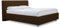 ES Design 08 Polsterbett Antony mit 5 Jahren Garantie, EIN hochwertiges Bett, Lattenrost und Stauraum (Braun, 180 x 200 cm)