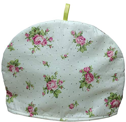 Cotton Tea Cozy Vintage Floral Printed Teapot Cover Tea Pot Décor Cozies Insulated Kettle Kitchen Dust Cover (#1)