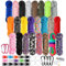 WEREWOLVES 550 Paracord Typ III - Survival Paracord Bracelet Rope Kits - Zelt Seil Fallschirm Schnur Combo Crafting Kits, viele Farben der Outdoor Survival Rope - Great Gift (Colorful-24 Color)