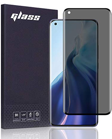 FiiMoo Privacy Schutzfolie Kompatibel mit Xiaomi Mi 11, [3D-Vollabdeckung] [Case Friendly] [Anti-Kratzer], Privacy für Panzerglas Schutzfolie Anti-Spy Displayschutzglas für Xiaomi Mi 11