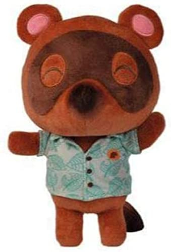 Simba 109231003 - Animal Crossing Timmy, 25cm Plüschtier, New Horizons, Nintendo, Plüschfigur für Kinder ab den ersten Lebensmonaten
