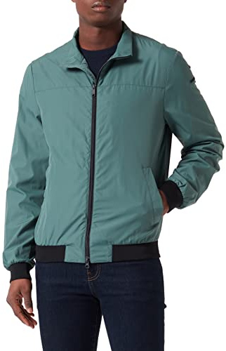 Geox Men's M JHARROD - Giacca da Uomo in Pine, Taglia 58, Silver Pine, 62