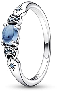 PANDORA Disney Aladdin Prinzessin Jasmin Ring aus Sterling Silber mit künstlich hergestellten Kristallen, aus der Disney x Collection, Größe: 52, 192344C01-52