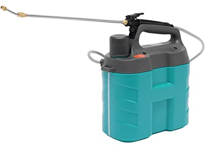 Akku Drucksprüher 8L Elektrischer Gartenspritze Lithium-Ionen-Akku Drucksprühgerät Kleine Düngersprüher für Garten Weingut Rasen Tragbar Sprühgerät Pflanzensprüher