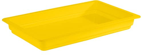 APS 82270 GN-Behälter 1/1 aus Porzellan, Fassungsvermögen 2 Liter, hitzebeständig bis 220°C und spülmaschinengeeignet