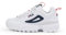 FILA Damen Disruptor CB wmn Sneaker, White Navy, 38 EU