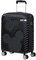 American Tourister Mickey Clouds, Spinner S, Expandable Hand Luggage, 55 cm, 38/45 L, Black (Mickey True Black)