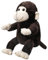 Fukamou Golf Head Covers,Cartoon Monkey Shape Wood Club Head Covers - Funny Gopher for Drivers, Anti-scratch Golf Covers Fits Standard Golf Clubs, Easy to Use