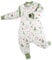 Looxii Baby Schlafsack Winter mit Füßen Baumwolle Winterschlafsack 3.0 Tog Warm Babyschlafsack mit Beinen Schlafsäcke Neugeborene für Herbst Winter Grüner Wald 100 cm