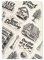 Caran d'Ache Skizzenbuch Rylsee a5 blanko in urbanem Graphik-Stil, Hardcover (300 g/m²), 64 Seiten, Format A5, 21x14.8cm, 0454.323