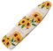Jndtueit Bügelbrettbezug mit Sonnenblumen-Motiv, blühende Blume, 137 x 38 cm, mit Polsterung, kratzresistent, gelber Blumenmuster, elastischer Rand und Riemen