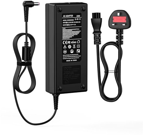 135W Acer Laptop Charger,Power Supply AC Adapter for Acer Nitro 5 7 Gaming AN515-51 AN515-41 AN515-43 AN515-52 AN515-53 AN515-54 AN515-55 AN517-51 N18C3 N18C4 AN515-55-53AG PA-1131-05【5.5 * 1.7mm】