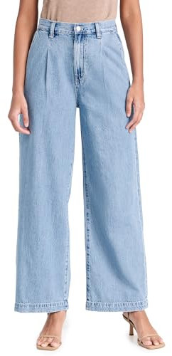 Madewell Damen The Harlow Wide Leg Jeans, Benica Wash, 32