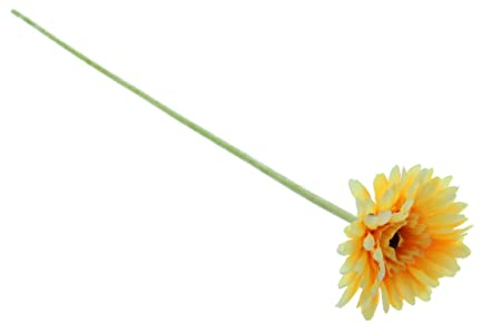 Cabilock 5pcs Artificial Daisy Flower Realistic Decorative Yellow Wedding Home Decor Artificial Plants