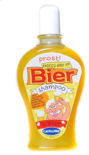 Carpeta * Bier-Shampoo & Duschgel * als Scherzartikel und witzige Geschenkidee für Geburtstag und Party | Bier Schampoo Partygeschenk (Bier-Shampoo, 350ml)