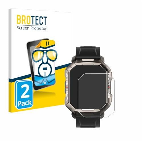 BROTECT (2 Stück Schutzfolie für Kumi U3 Pro Displayschutz Folie Ultra-Klar